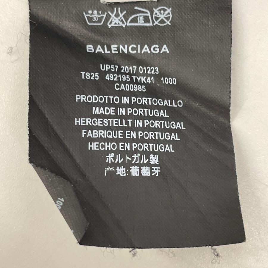 バレンシアガ 17年 ブラック オーバーサイズ パーカー 492195 XS BALENCIAGA（バレンシアガ） 17年 ブラック オーバーサイズ パーカー
