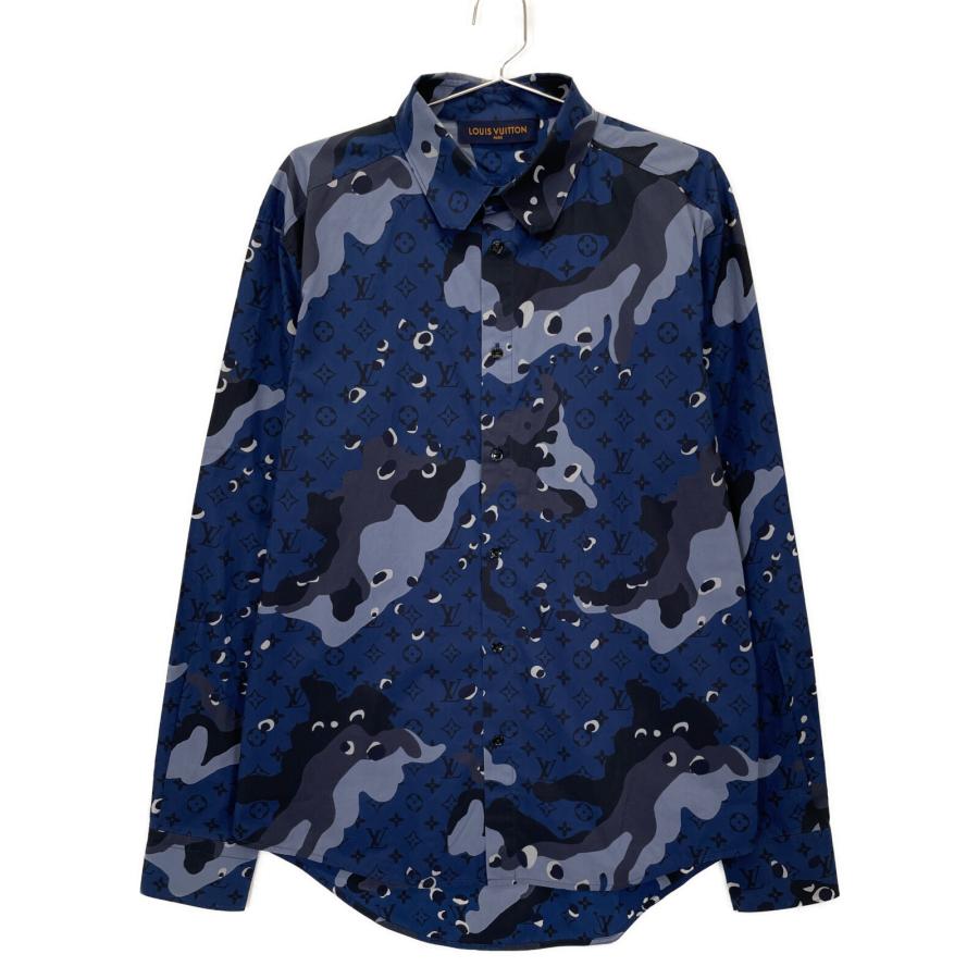 20SS美品 LOUIS VUITTON ジャイアントモノグラム シャツ M