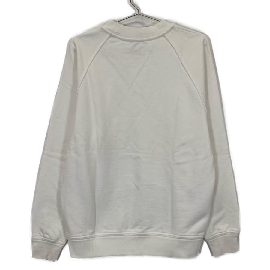 PRADA（プラダ） 21AW ホワイト オーバーサイズ ロゴプリントクルー