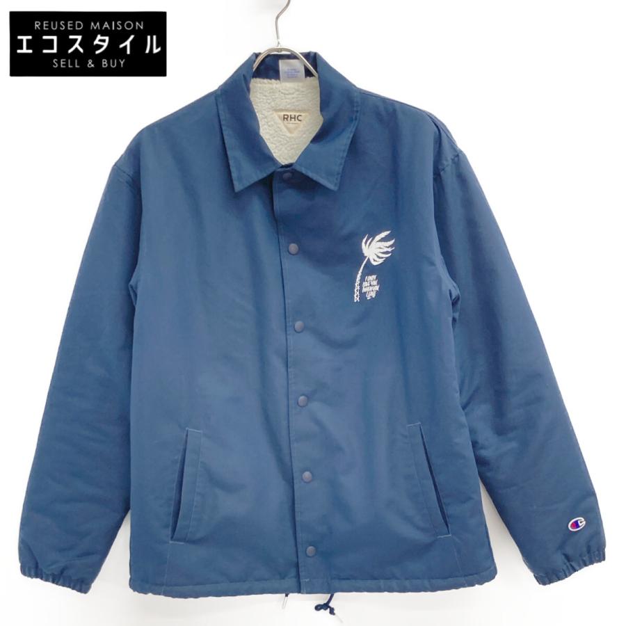 Champion チャンピオン 【RONHERMAN】ネイビー 裏地ボアコーチ 