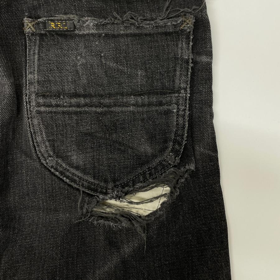 RRL ダブルアールエル ブラック 782866527001 ハイスリム JAPAN WOVEN