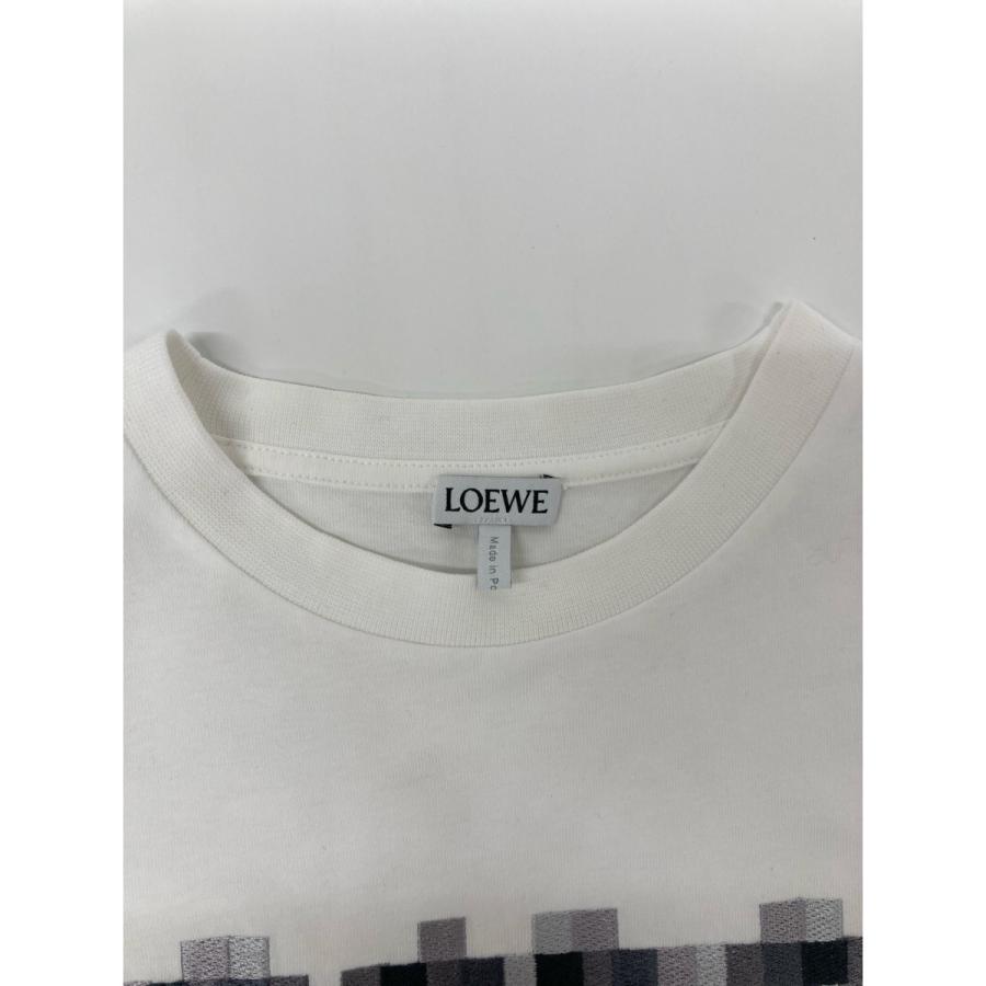 LOEWE ロエベ S540Y22X35 アナグラム モザイク Tシャツ ホワイト LOEWE ロエベ S540Y22X35 アナグラム モザイク Tシャツ ホワイト