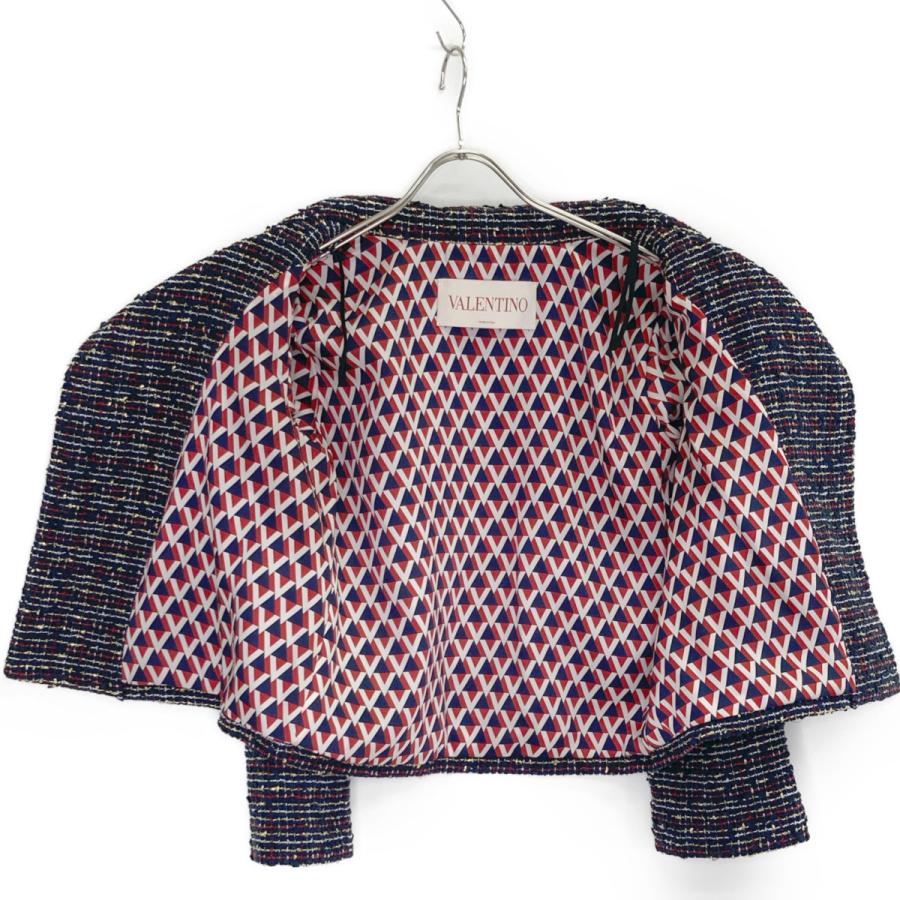 VALENTINO ヴァレンティノ 1B3CE2L37AH ツイードジャケット VALENTINO ヴァレンティノ 1B3CE2L37AH ツイードジャケット