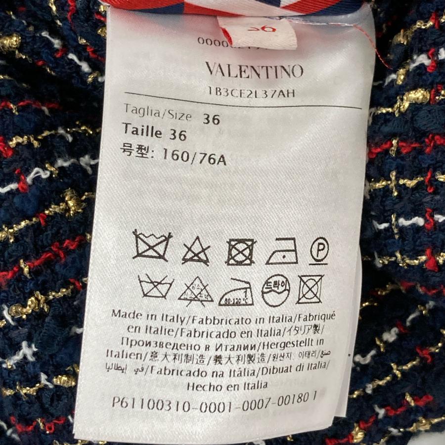 VALENTINO ヴァレンティノ 1B3CE2L37AH ツイードジャケット VALENTINO ヴァレンティノ 1B3CE2L37AH ツイードジャケット
