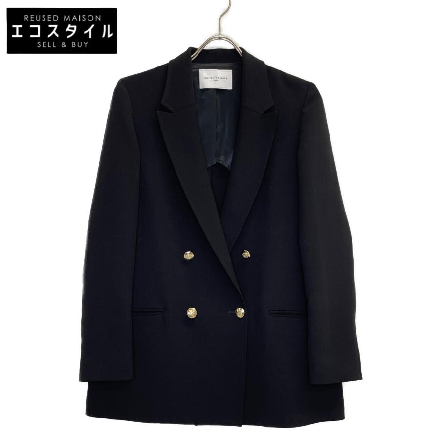 UNITED ARROWS ユナイテッドアローズ ブラック P SOFTブレザー 
