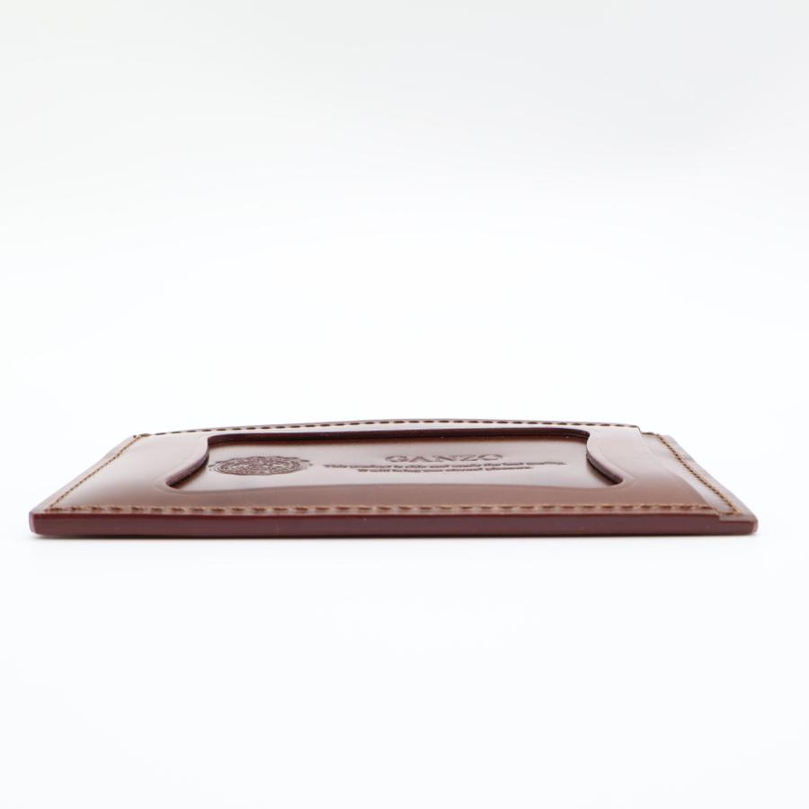 数量限定カラー GANZO ガンゾ CORDOVAN コードバン 単パスケース 数量限定カラー GANZO ガンゾ CORDOVAN コードバン 単パスケース