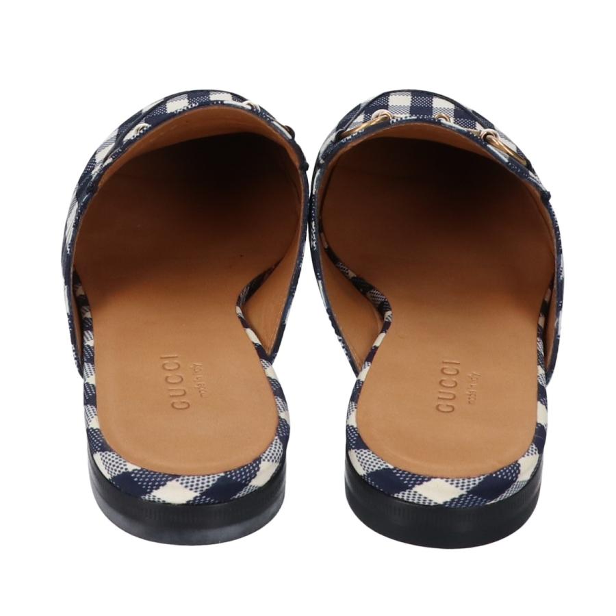 GUCCI（グッチ） 美品 423514 Princetown プリンスタウン チェック柄 