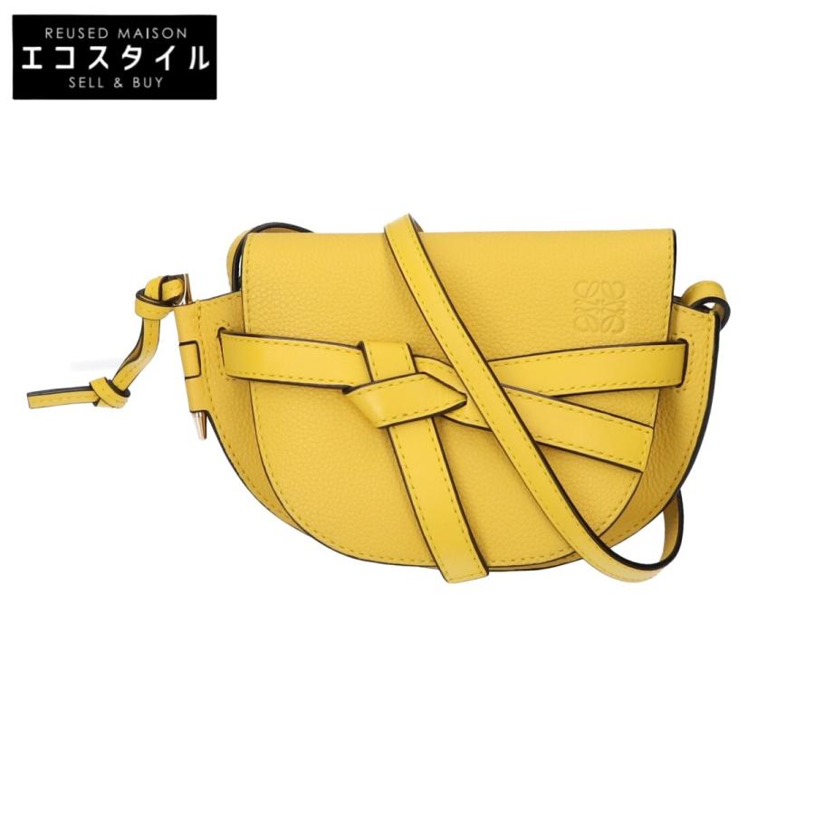 美品/ LOEWE ロエベ BOLSO GATE ゲートデュアルバッグ ミニ ショルダー 