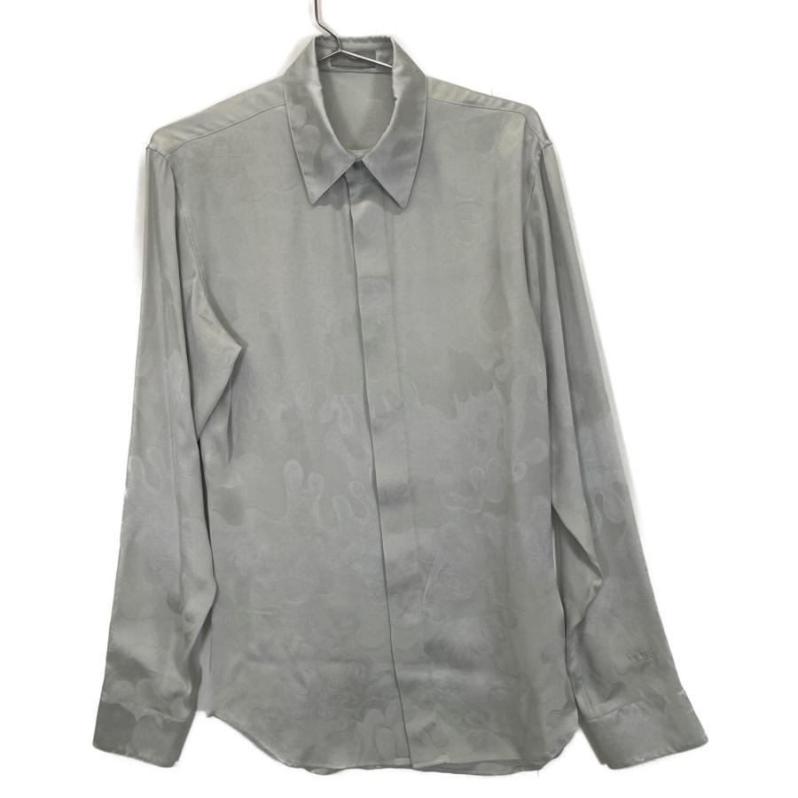 Dior HOMME ディオールオム デザインシルク長袖シャツ 143C598A5331 