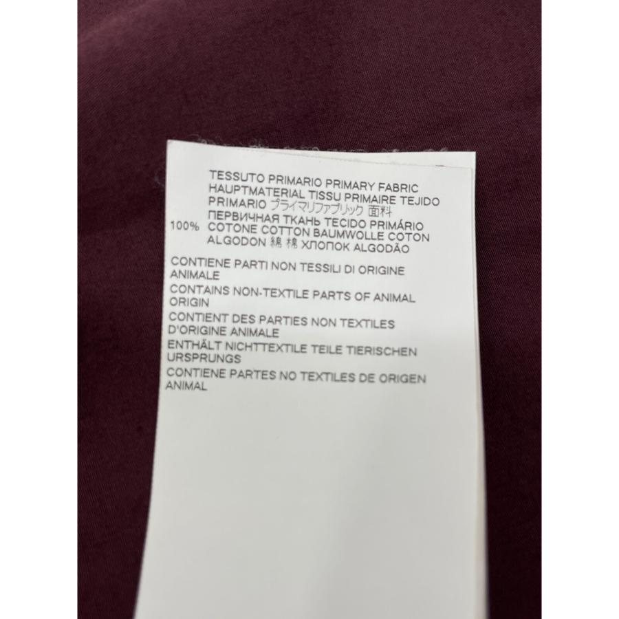 Maison Margiela メゾンマルジェラ ボルドー コットンシャツ
