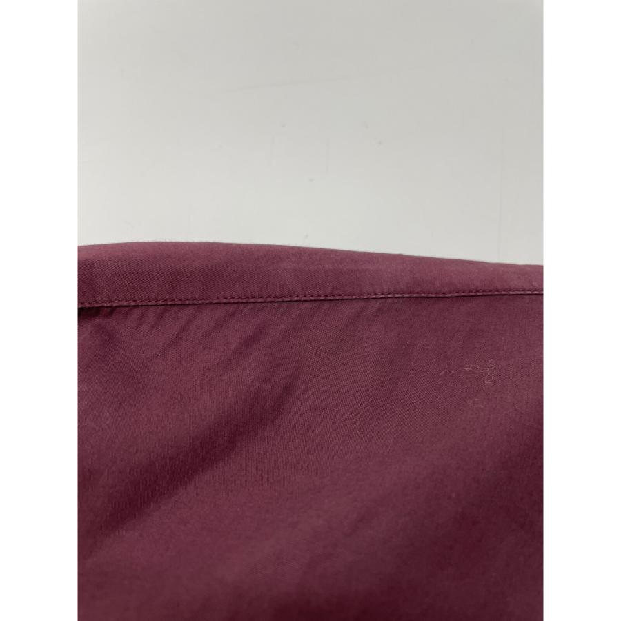 Maison Margiela メゾンマルジェラ ボルドー コットンシャツ S50DL0393