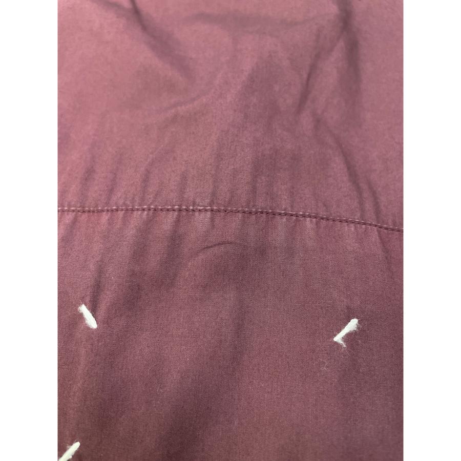 Maison Margiela(メゾンマルジェラ)/切替シャツ 綿 ボルドー Maison Margiela(メゾンマルジェラ)/切替シャツ 綿 ボルドー