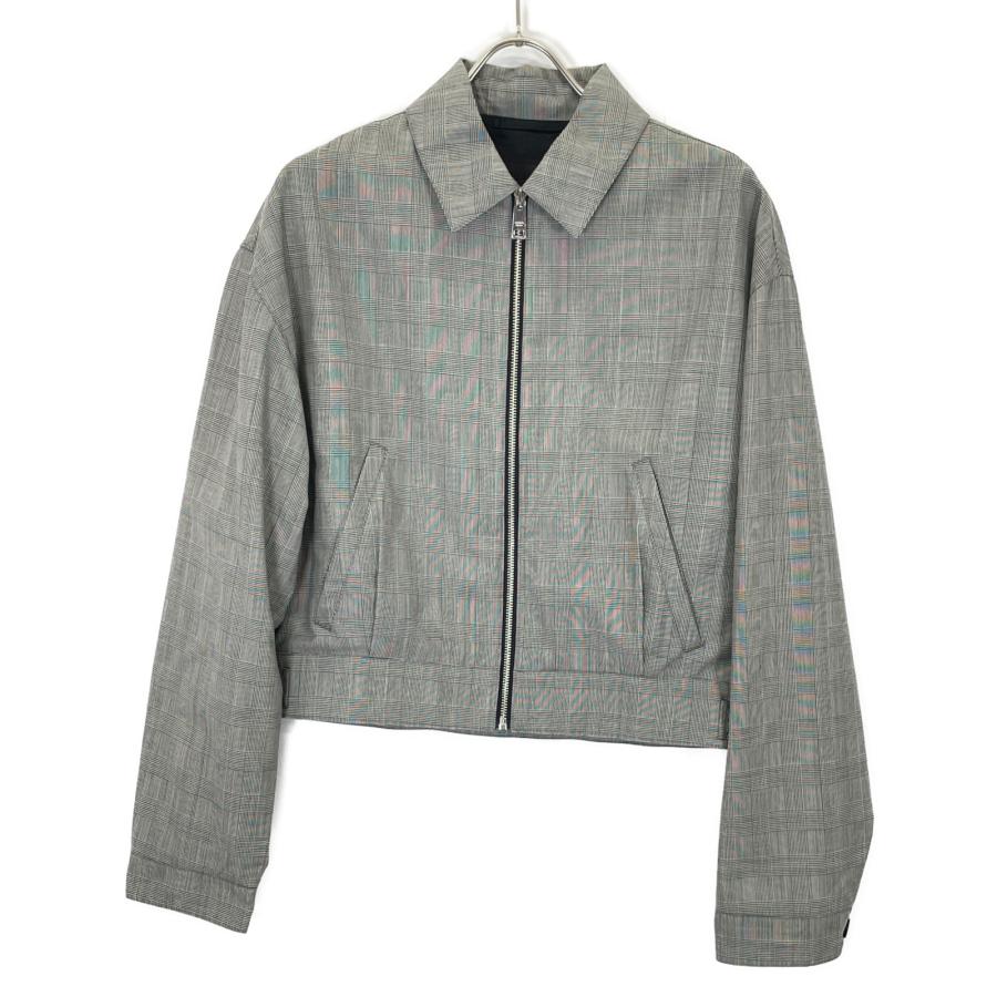 PRADA プラダ 19年 グレンチェック ジップアップ ブルゾン PRADA プラダ 19年 グレンチェック ジップアップ ブルゾン