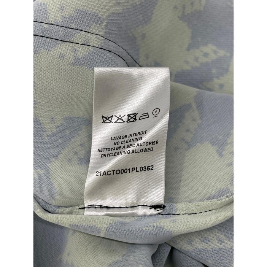 NINA RICCI ニナリッチ グリーン×ブラック 長袖シャツ 40 トップス  