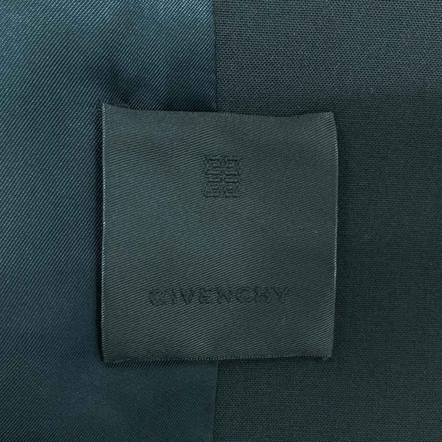 GIVENCHY ジバンシィ ブラック U ロック プリーツ ブレザー ジャケット