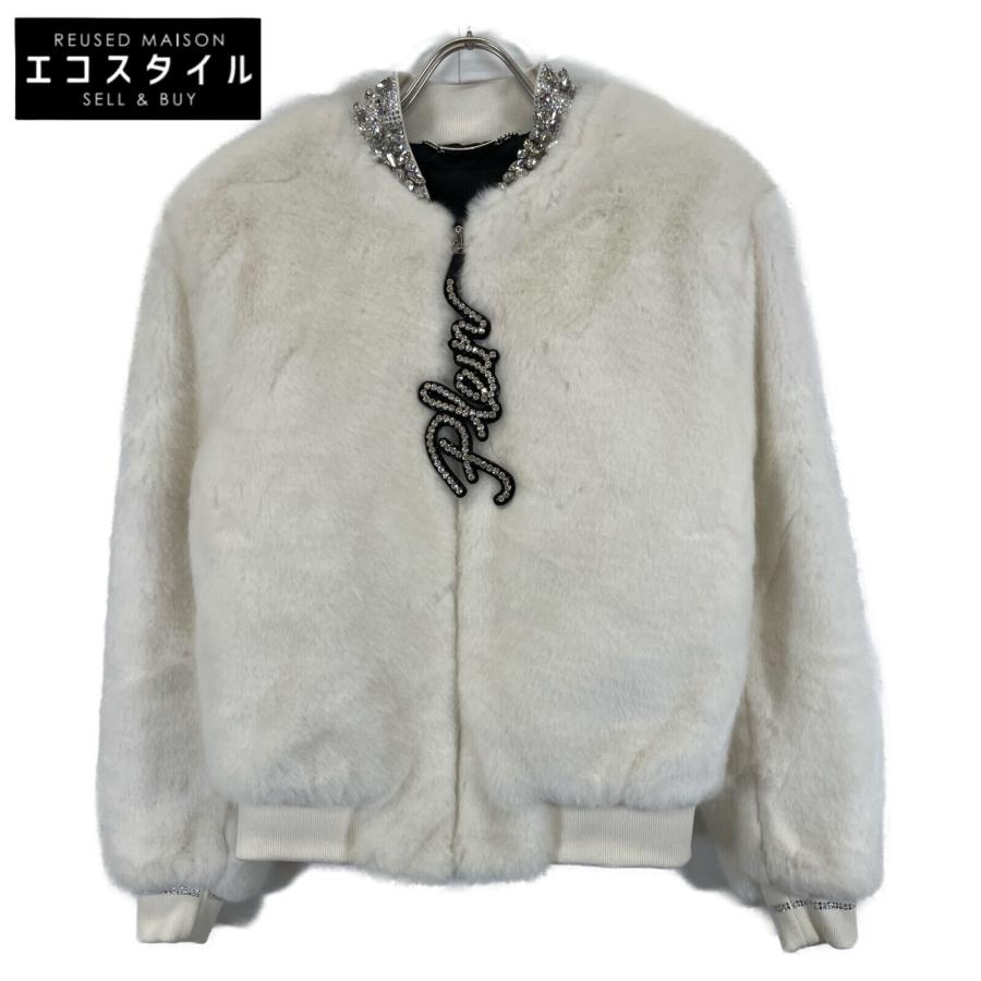 PHILIPP PLEIN フィリッププレイン ホワイト エコファー ライン 