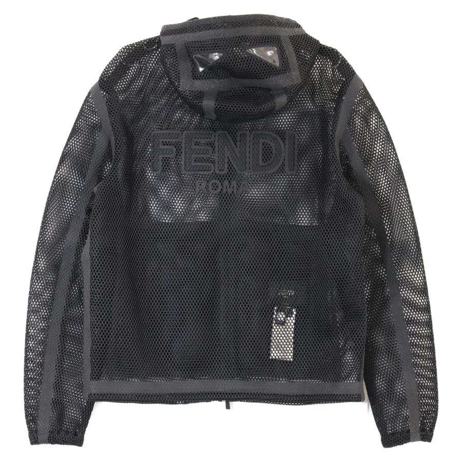 FENDI 美品/国内正規 フェンディ FW0832 A6TS メッシュ バグズアイ 