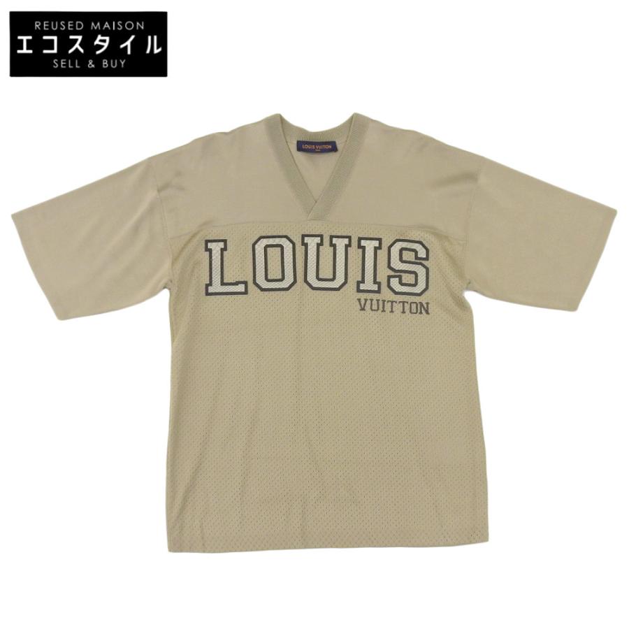 美品 LOUIS VUITTON ルイヴィトン パイソンロゴ ビッグシルエットT 