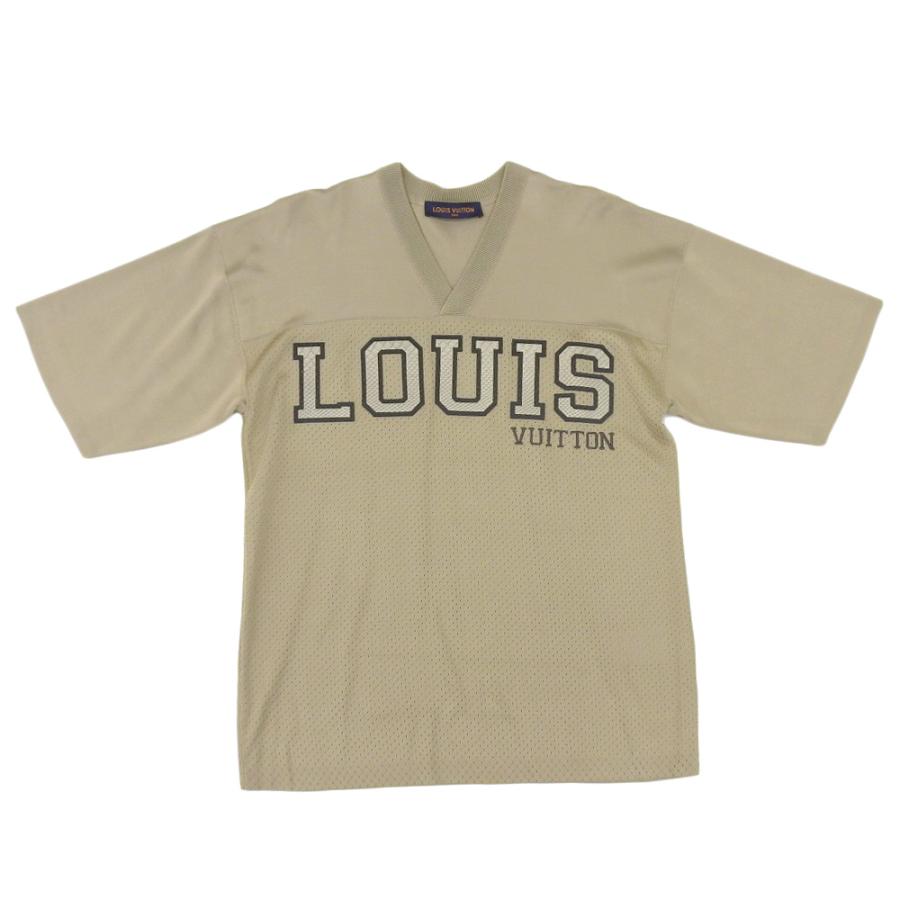 美品 LOUIS VUITTON ルイヴィトン パイソンロゴ ビッグシルエットT 