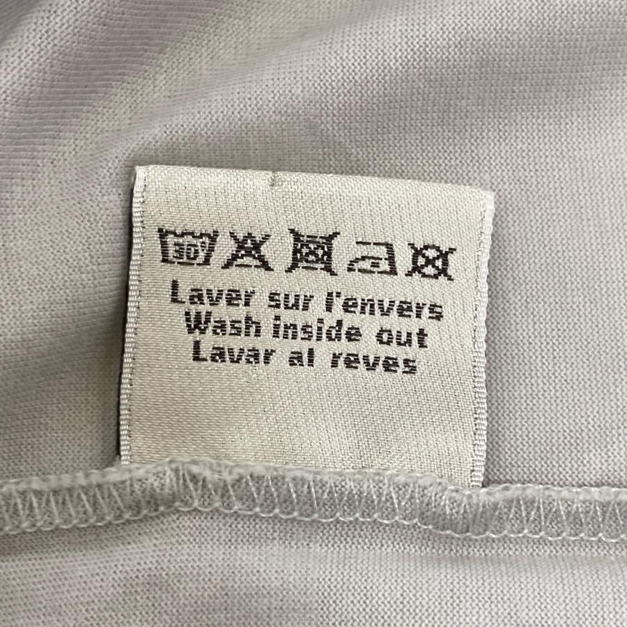 HERMES エルメス グレー プリントTシャツ S トップス コットン メンズ 