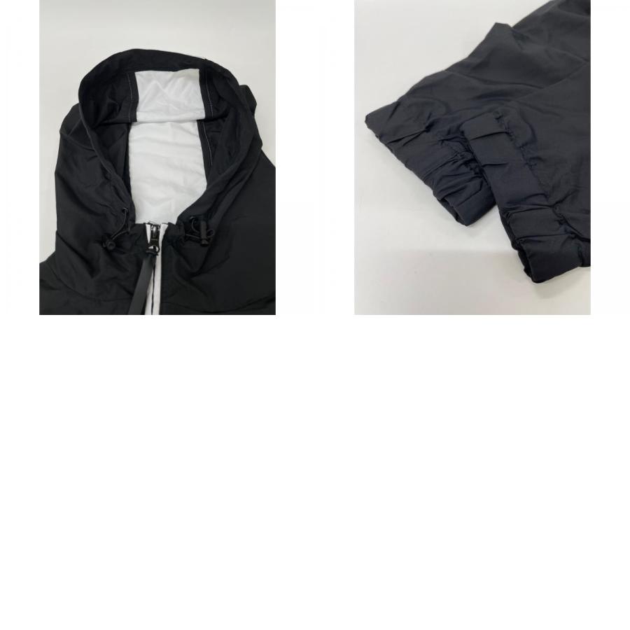 EMPORIO ARMANI エンポリオアルマーニ ブラック ナイロン セットアップ