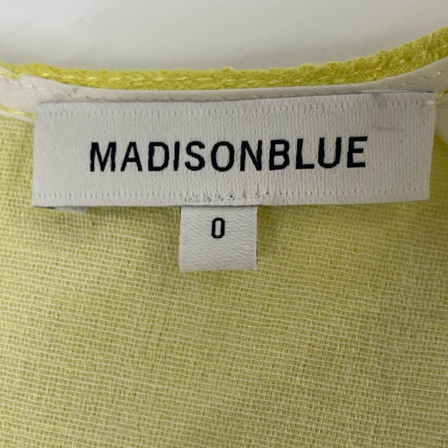 MADISON BLUE マディソンブルー イエロー ノースリーブワンピース  