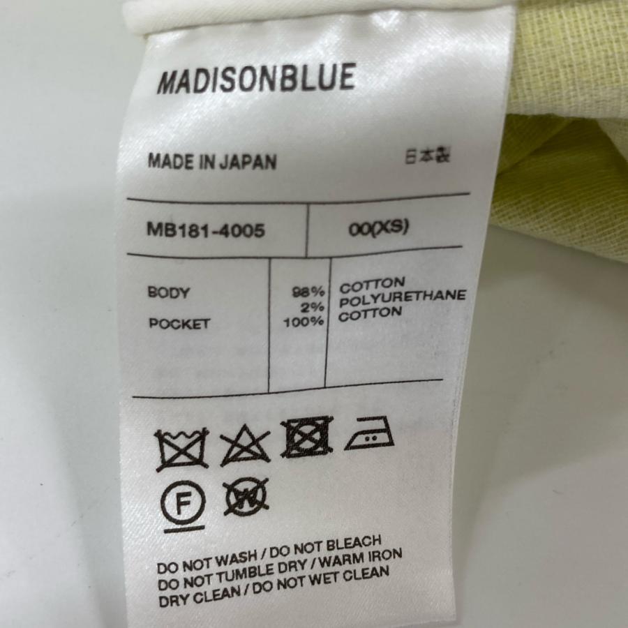 MADISON BLUE マディソンブルー イエロー ノースリーブワンピース  