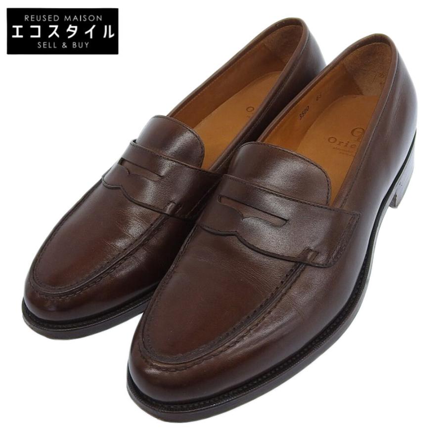 【美品】　Oriental ローファー サイズ8 コードバン ORIENTAL×2nd別注】編集部がどうしても作りたかった！ 色気漂う