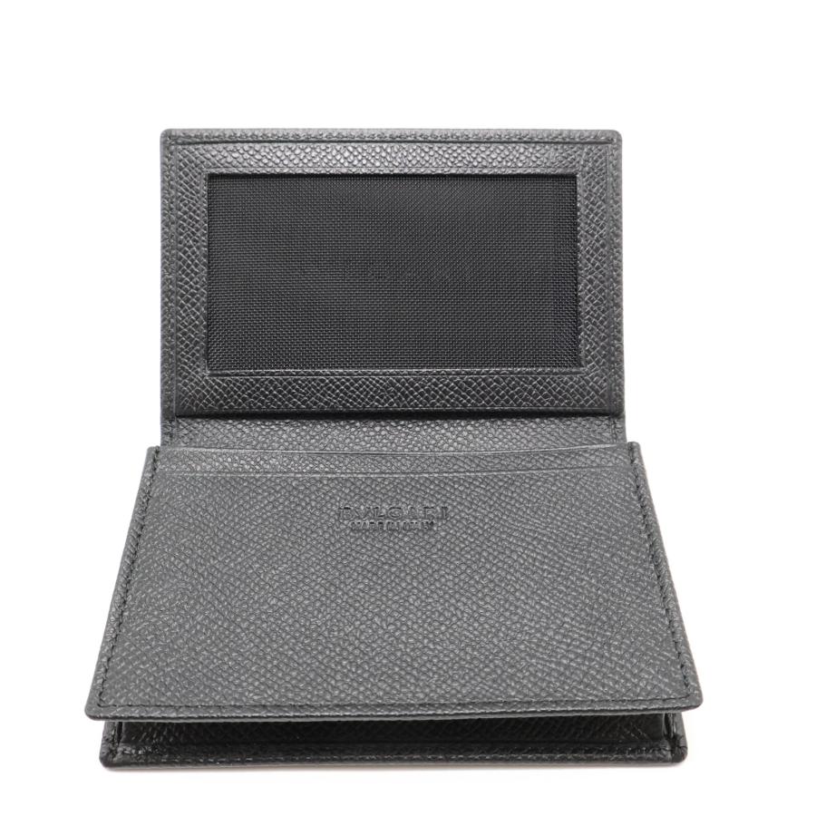 BVLGARI（ブルガリ） 新品同様 20358 グレインレザー ビジネス カード