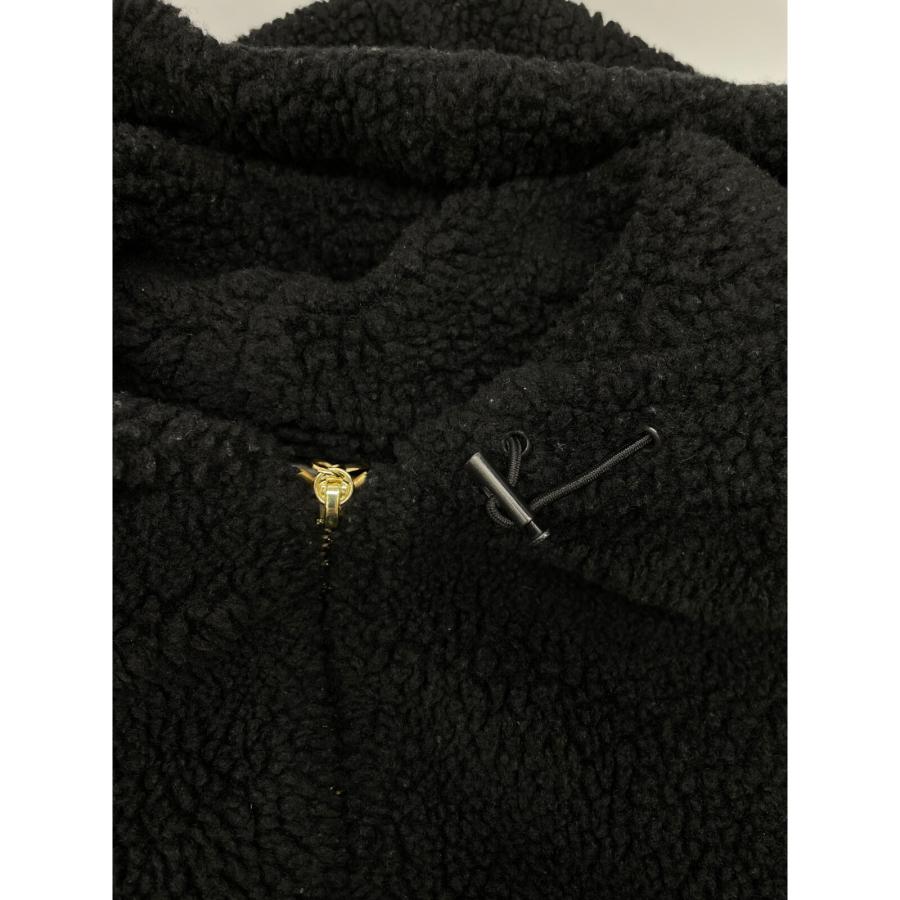 PATOU パトゥ ブラック クロップドボアパーカー 22AーJE056ー9984 36