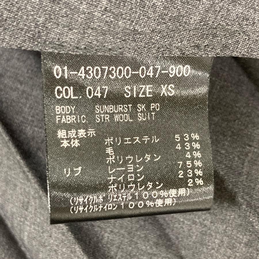 theory（セオリー） 24年 グレー STR Wool Suit Sunburst SK PO