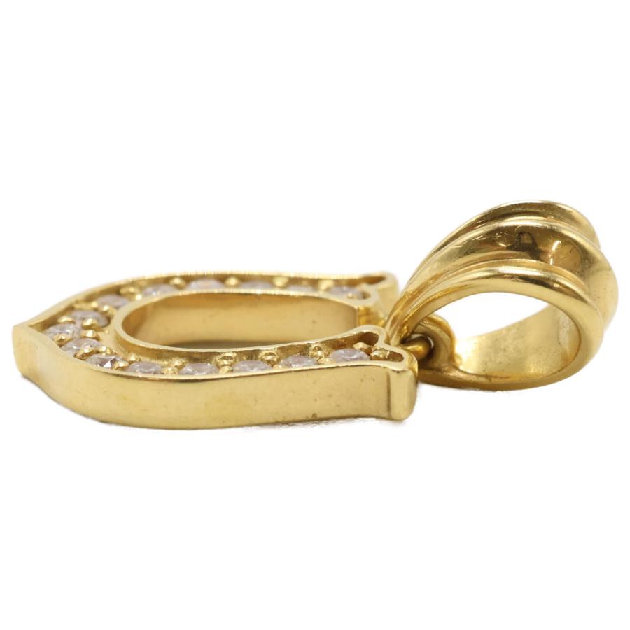 REGALIA レガリア K18 ホースシュー D0.31ct メレダイヤモンド  