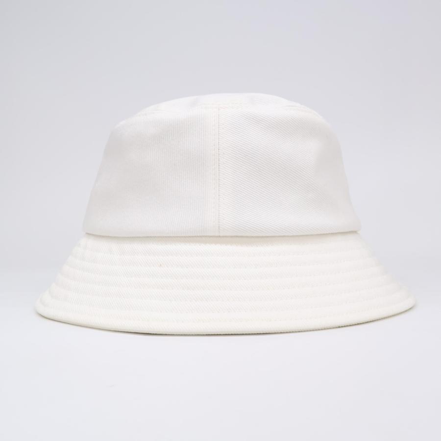 CHANEL（シャネル） 美品/国内正規 コットン ロゴ バケットハット 帽子