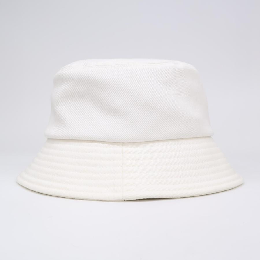 CHANEL（シャネル） 美品/国内正規 コットン ロゴ バケットハット 帽子