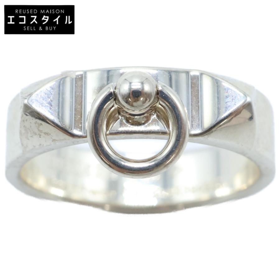 美品/ HERMES エルメス SV925 コリエドシアン リング・指輪 54