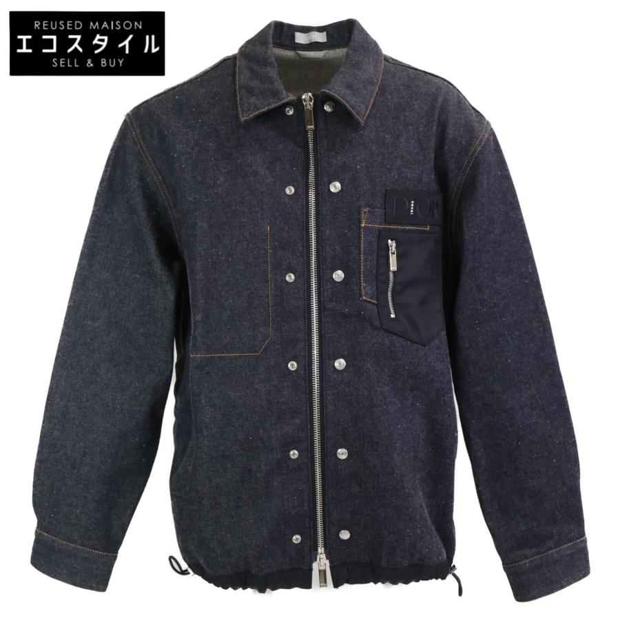 美品 国内正規 DIOR ディオール x sacaiサカイ 213D487AY507 Over