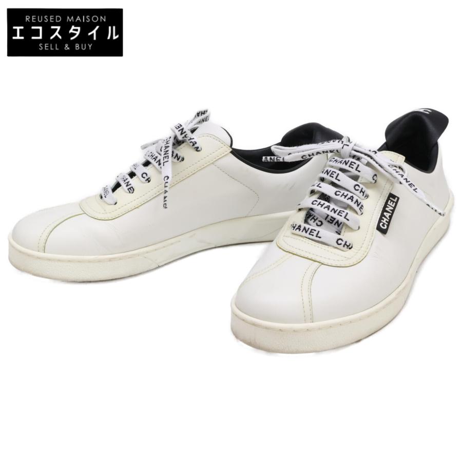 CHANEL シャネル スニーカー ホワイト 38