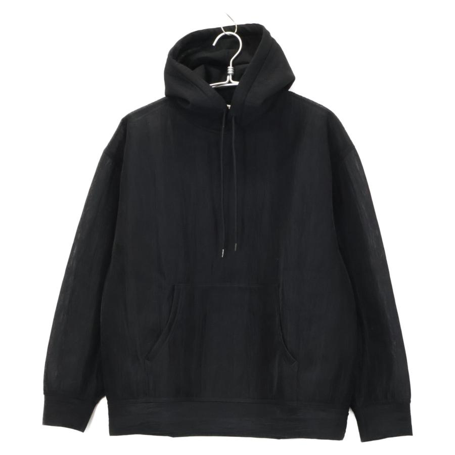 AURALEE オーラリー 24年 A24AP04ND ブラック ELASTIC SHEER ナイロン