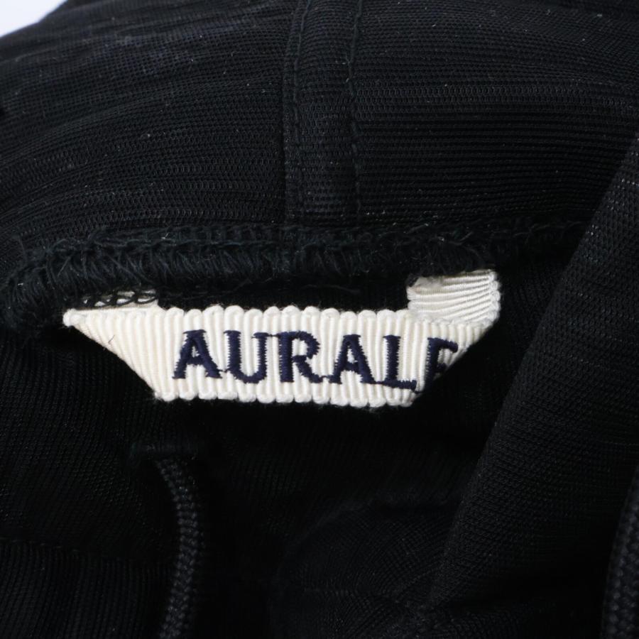 AURALEE オーラリー 24年 A24AP04ND ブラック ELASTIC SHEER ナイロン  