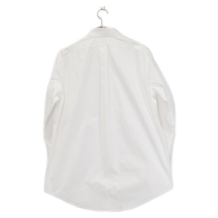 Maison Margiela メゾンマルジェラ ホワイト ポプリン デコルティケ  