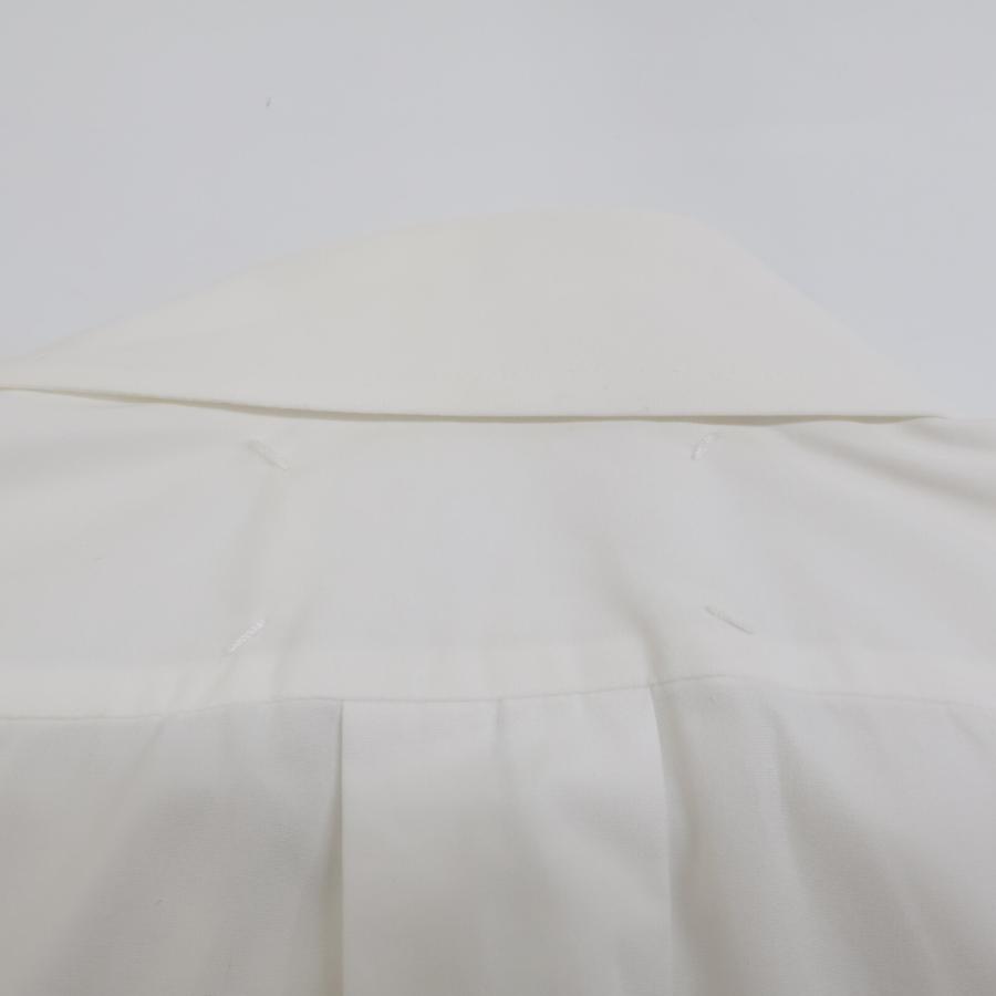 Maison Margiela メゾンマルジェラ ホワイト ポプリン デコルティケ  