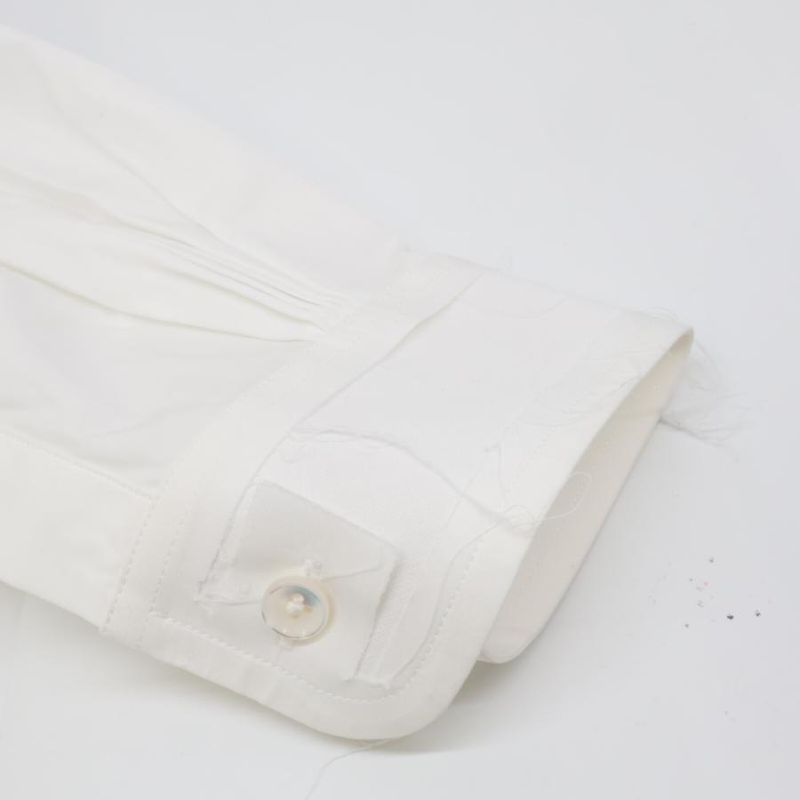 Maison Margiela メゾンマルジェラ ホワイト ポプリン デコルティケ  
