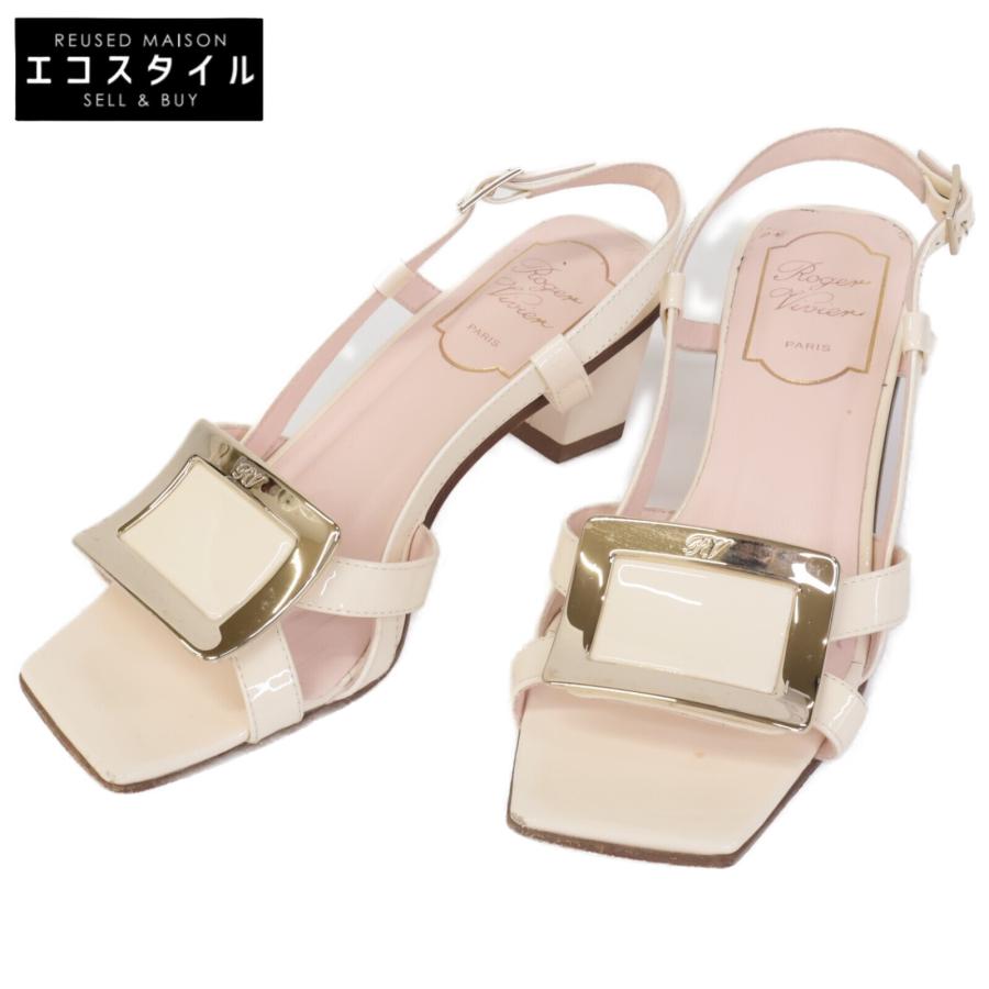 ⭐️新品⭐️ ロジェヴィヴィエ　ピンク　エナメル　ゴールド金具　バックル　スクエア ⭐️新品⭐️ ロジェヴィヴィエ ピンク エナメル ゴールド金具