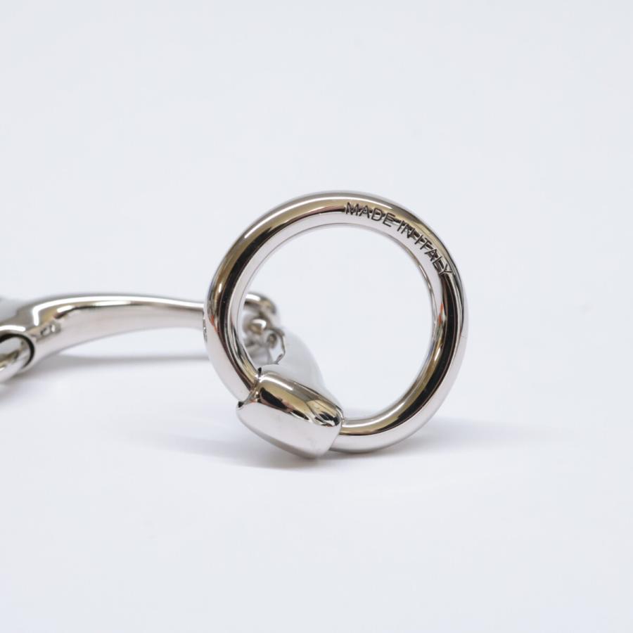 美品 HERMES エルメス モールドゥ スカーフリング シルバー