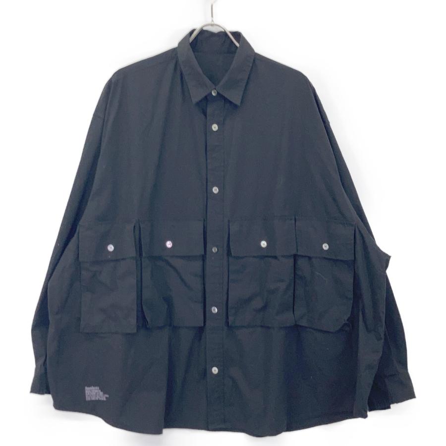 【美品】フレッシュサービス MICRO TYPEWRITER L/S SHIRT FreshService｜MICRO TYPEWRITER FLAP POCKET L/S SHIRT | 眠家