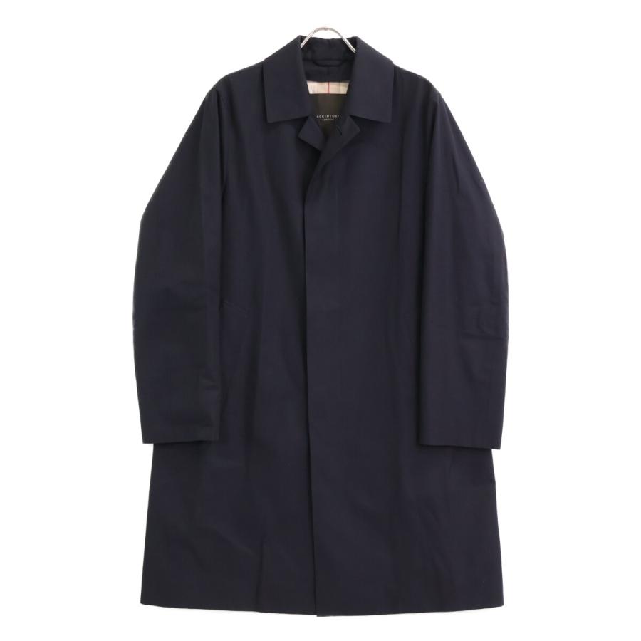 DUNFORD】ギャバジンステンカラーコート ネイビー 38(M)