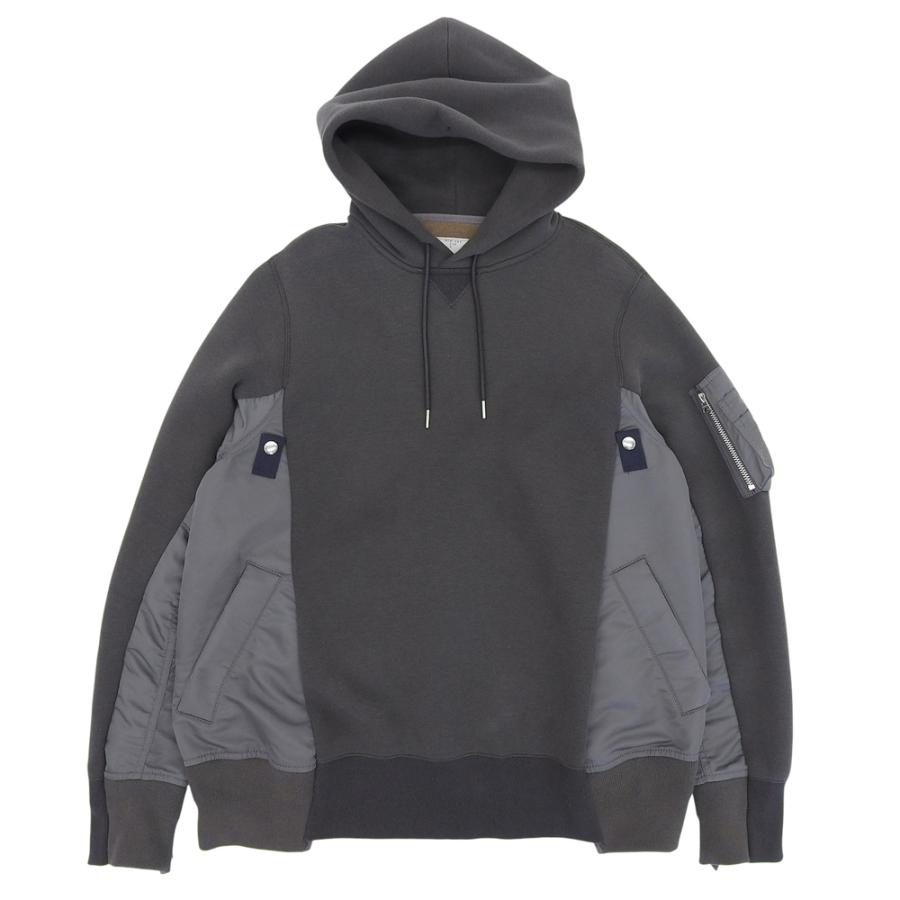 sacai（サカイ） コットンパーカー トップス メンズ グレー 2 SCM-057