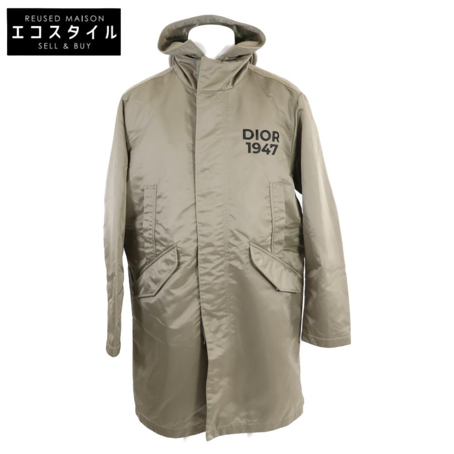 美品/ DIOR ディオール 413C303A6007 1947 ジップアップコート