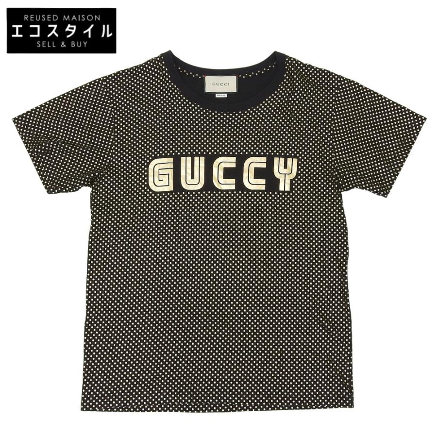 GUCCI 半袖Tシャツ　トップス　グッチ GUCCI（グッチ） ロゴ 半袖 コットン Tシャツ トップス レディース