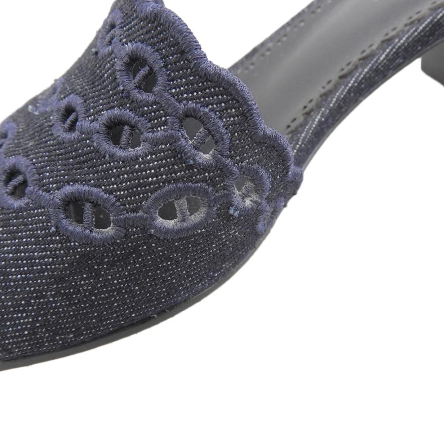 美品 HERMES エルメス グラディス シェーヌダンクルデニム